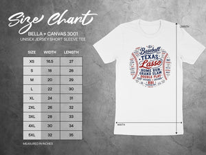 Unisex jersey short sleeve tee