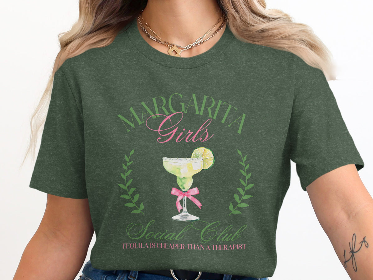 "Margarita Girls Social Club" graphic with a margarita and text.